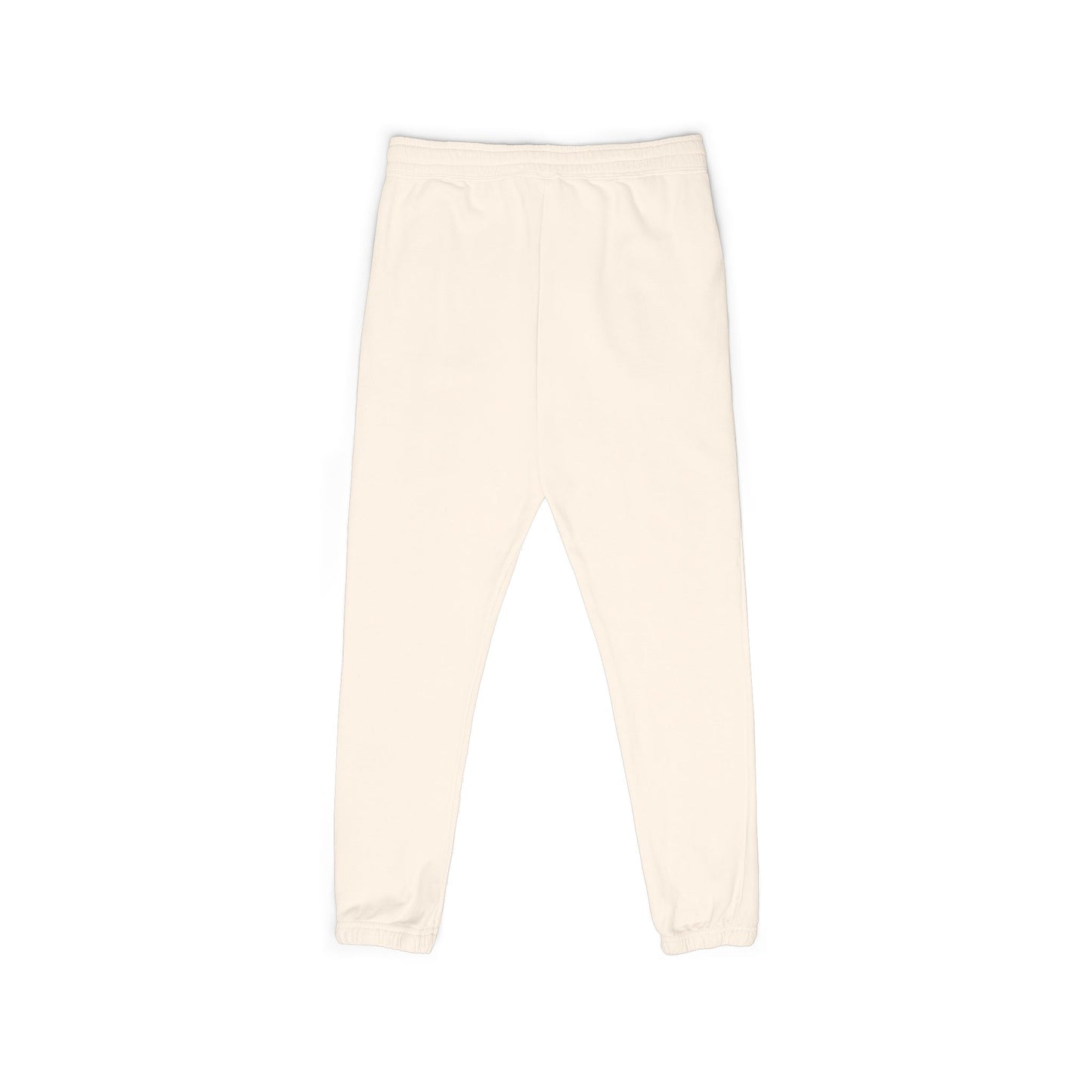 The Recovery Pant in Ivory — garment-dyed 100% cotton fleece sweatpants, back