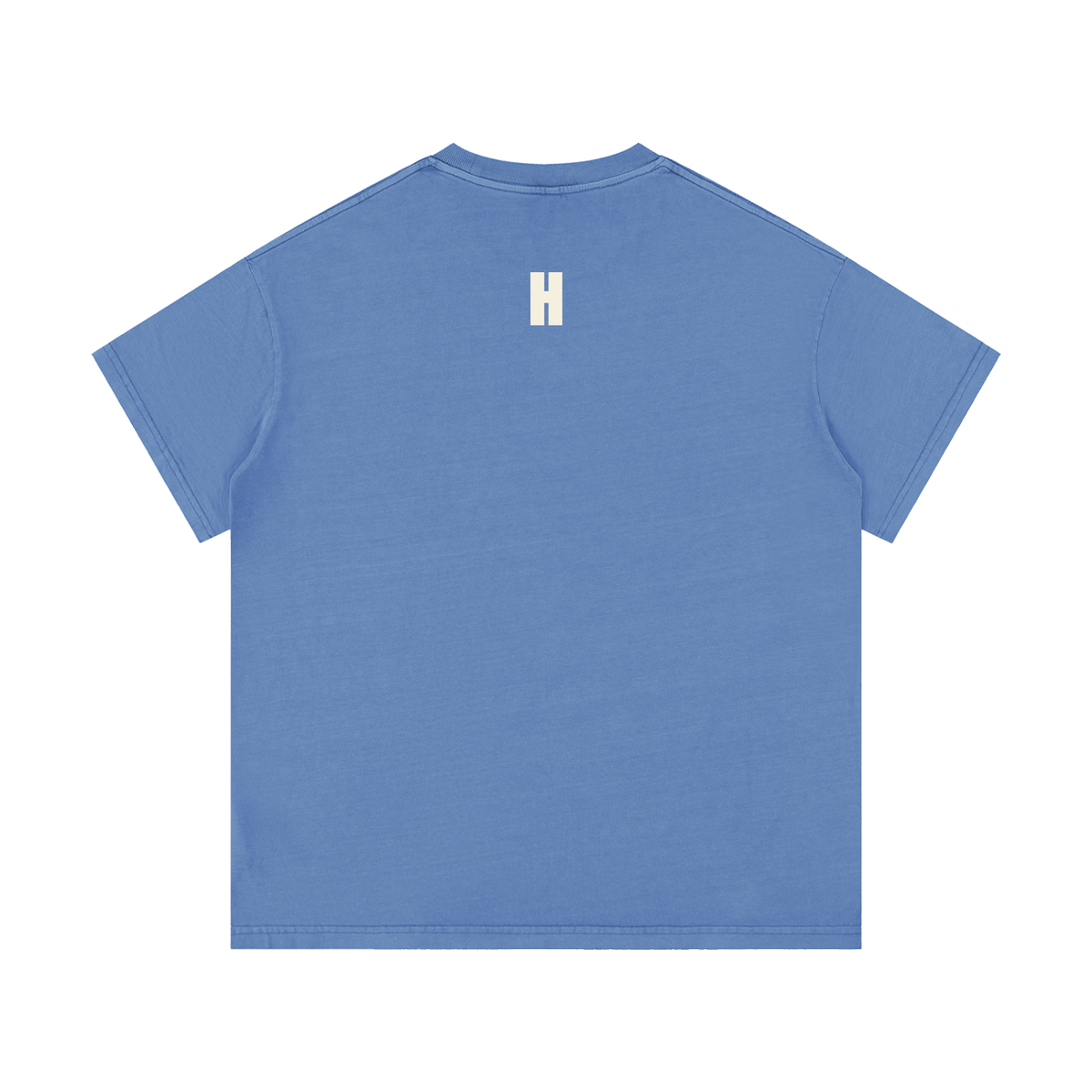 The Broken In Tee - vintage washed cotton t-shirt with cream HEADWINDS lockup and woven collar label