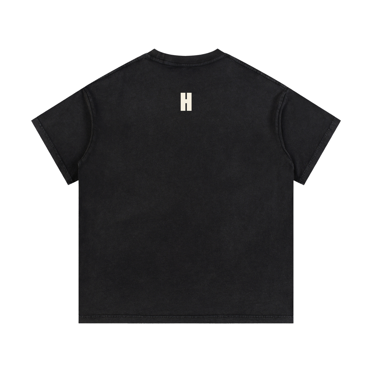 The Broken In Tee - vintage washed cotton t-shirt with cream HEADWINDS lockup and woven collar label