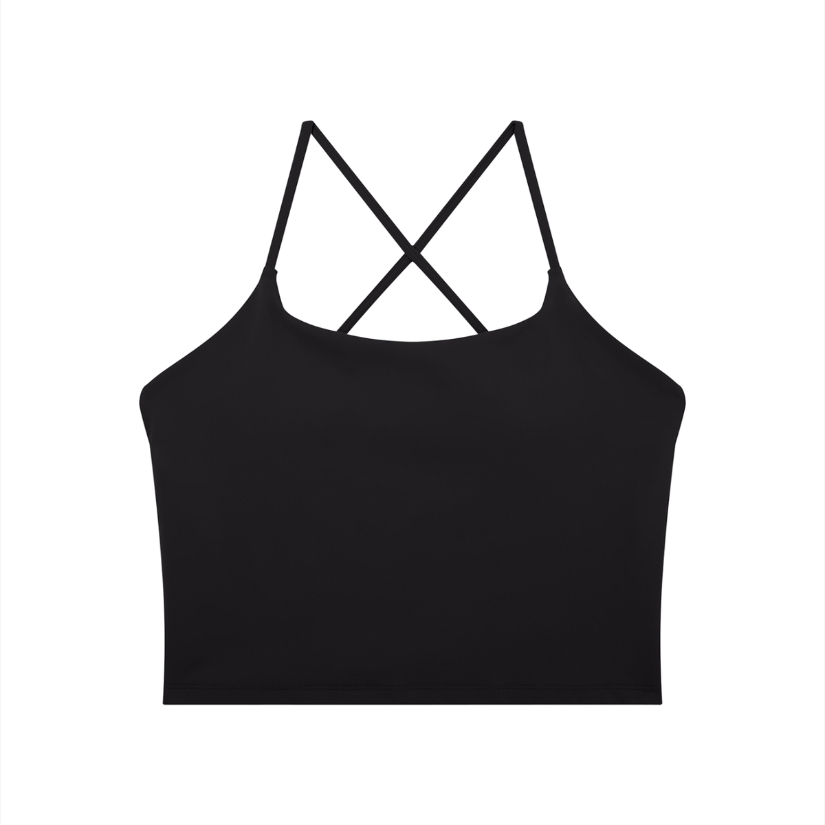The Tempo Tank - women’s fitted cross-back training tank with the Headwinds H at the back