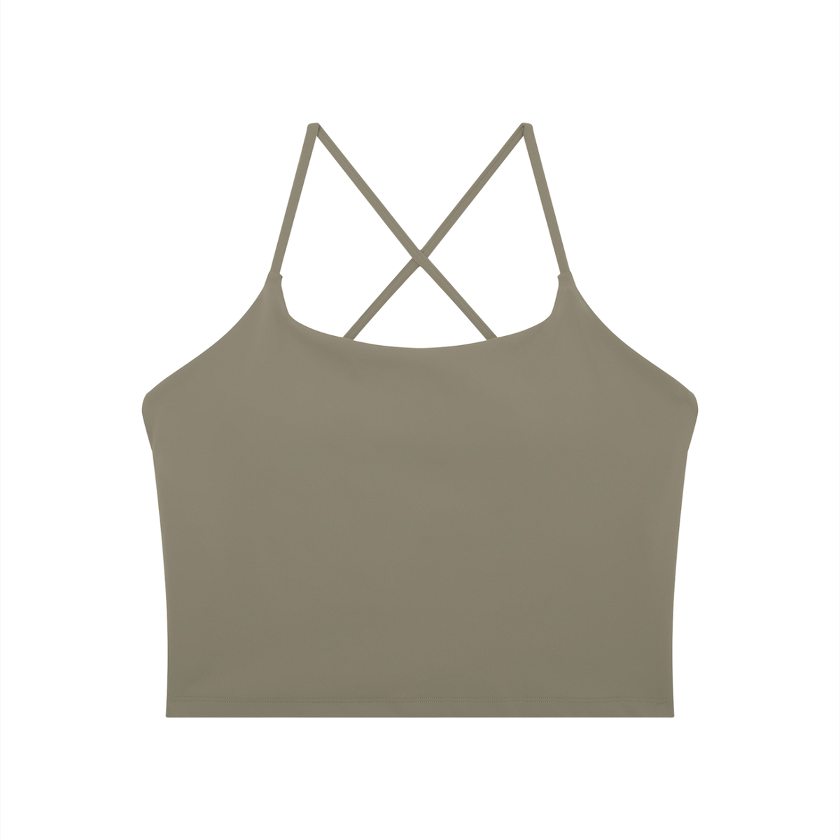 The Tempo Tank - women’s fitted cross-back training tank with the Headwinds H at the back