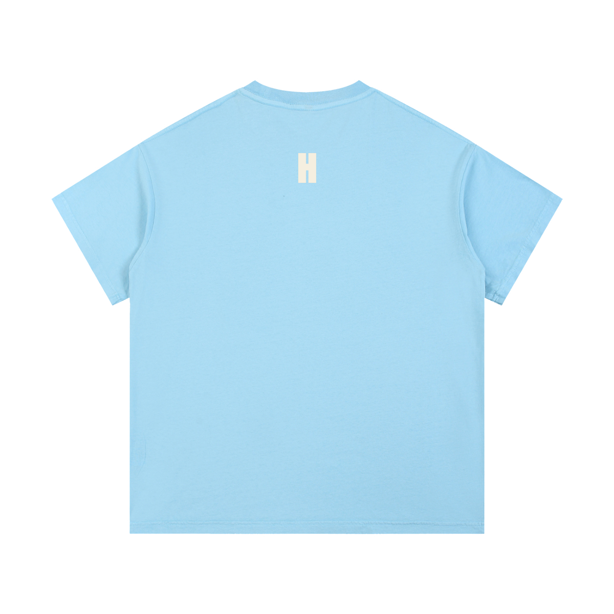 The Broken In Tee - vintage washed cotton t-shirt with cream HEADWINDS lockup and woven collar label